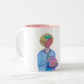 Mary Berry Zweifarbige Tasse (Vorderseite Links)