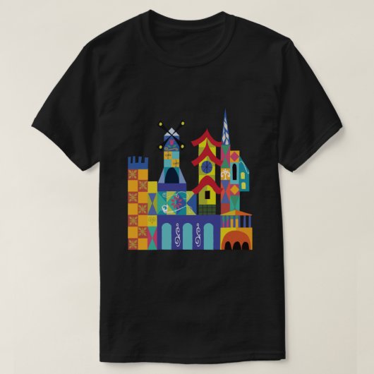 Mary Blair City Scapes .png T-Shirt (Design vorne)