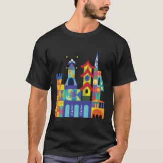 Mary Blair City Scapes .png T-Shirt