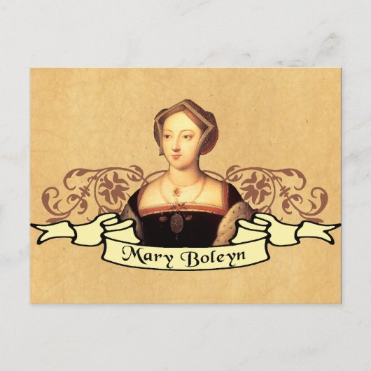 Mary Boleyn Postkarte (Vorderseite)