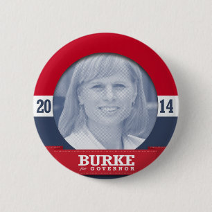 MARY BURKE CAMPAIGN BUTTON