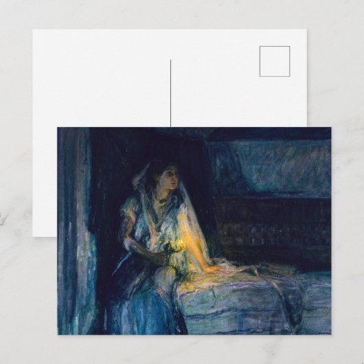 Mary by Henry Ossawa Tanner Postkarte (Vorne/Hinten)