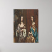 Mary Capel (1630–1715), Later Duchess of Beaufort Leinwanddruck (Vorderseite)