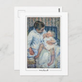 Mary Cassatt #11 - Fine Art Postcard Postkarte (Vorne/Hinten)