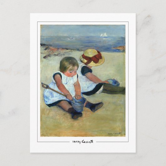 Mary Cassatt #140 - Fine Art Postcard Postkarte (Vorderseite)