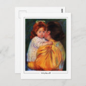 Mary Cassatt #165 - Fine Art Postcard Postkarte (Vorne/Hinten)