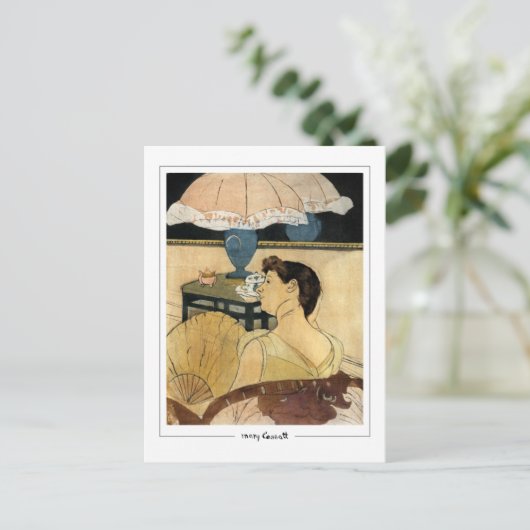 Mary Cassatt #190 - Fine Art Postcard Postkarte (Stehend Vorderseite)