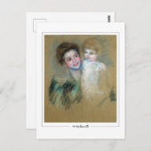 Mary Cassatt #204 - Fine Art Postcard Postkarte (Vorne/Hinten)