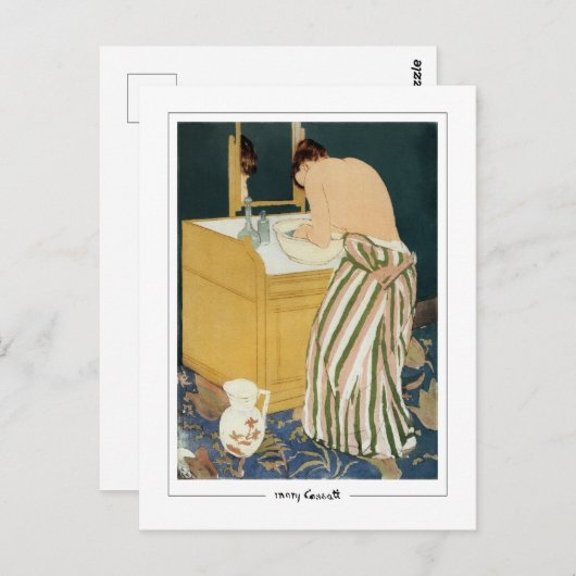 Mary Cassatt #210 - Fine Art Postcard Postkarte (Vorne/Hinten)