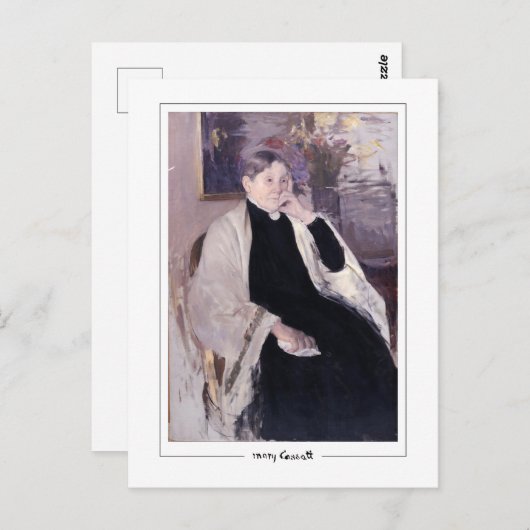 Mary Cassatt #221 - Fine Art Postcard Postkarte (Vorne/Hinten)