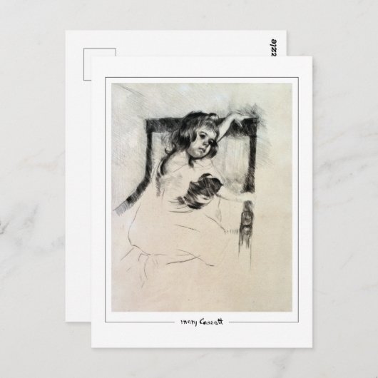 Mary Cassatt #256 - Fine Art Postcard Postkarte (Vorne/Hinten)