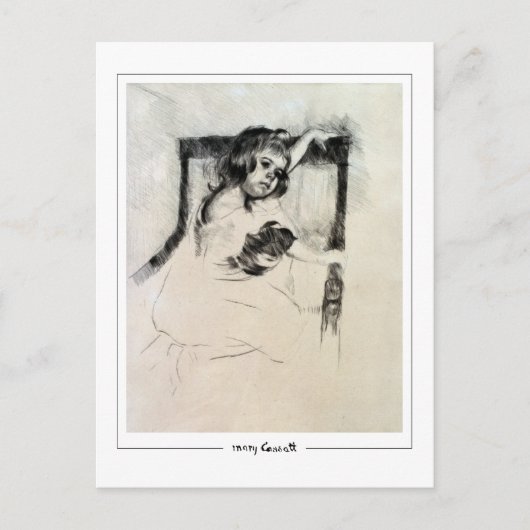 Mary Cassatt #256 - Fine Art Postcard Postkarte (Vorderseite)