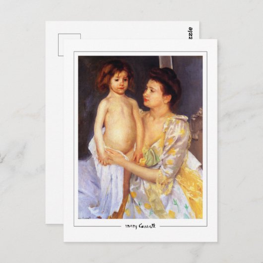 Mary Cassatt #266 - Fine Art Postcard Postkarte (Vorne/Hinten)