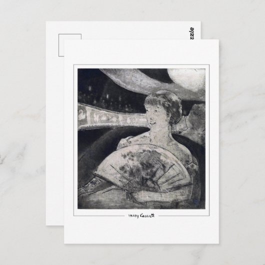 Mary Cassatt #269 - Fine Art Postcard Postkarte (Vorne/Hinten)