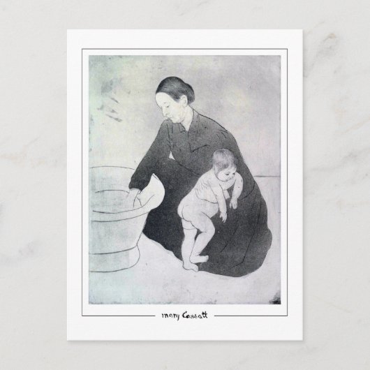 Mary Cassatt #289 - Fine Art Postcard Postkarte (Vorderseite)