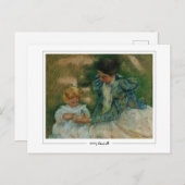 Mary Cassatt #295 - Fine Art Postcard Postkarte (Vorne/Hinten)