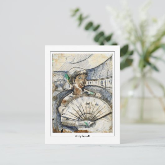 Mary Cassatt #312 - Fine Art Postcard Postkarte (Stehend Vorderseite)