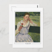 Mary Cassatt #347 - Fine Art Postcard Postkarte (Vorne/Hinten)
