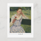 Mary Cassatt #347 - Fine Art Postcard Postkarte (Vorderseite)