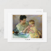 Mary Cassatt #383 - Fine Art Postcard Postkarte (Vorne/Hinten)