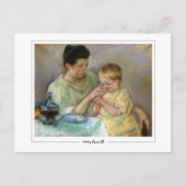 Mary Cassatt #383 - Fine Art Postcard Postkarte (Vorderseite)