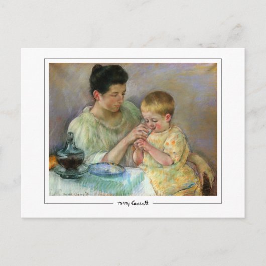 Mary Cassatt #383 - Fine Art Postcard Postkarte (Vorderseite)