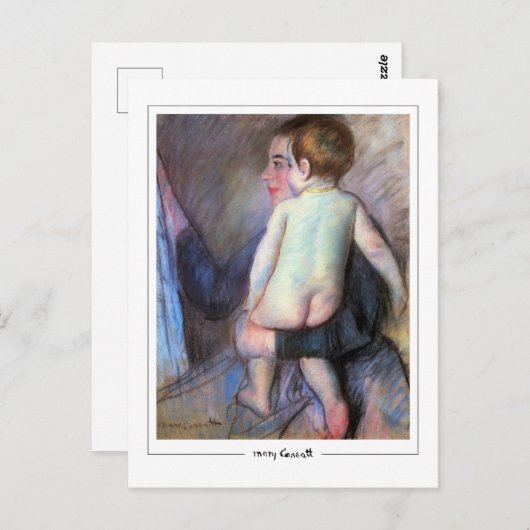Mary Cassatt #396 - Fine Art Postcard Postkarte (Vorne/Hinten)