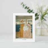 Mary Cassatt #3 - Fine Art Postcard Postkarte (Stehend Vorderseite)
