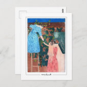 Mary Cassatt #400 - Fine Art Postcard Postkarte (Vorne/Hinten)