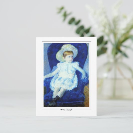 Mary Cassatt #415 - Fine Art Postcard Postkarte (Stehend Vorderseite)