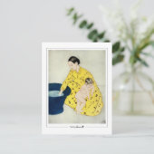 Mary Cassatt #44 - Fine Art Postcard Postkarte (Stehend Vorderseite)