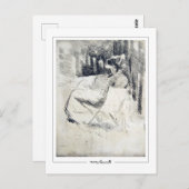 Mary Cassatt #81- - Fine Art Postcard Postkarte (Vorne/Hinten)
