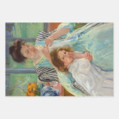 Mary Cassatt - Auswahl der Meisterwerke Geschenkpapier Set (Vorderseite 2)