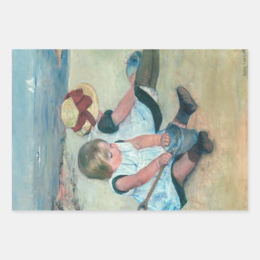 Mary Cassatt - Auswahl der Meisterwerke Geschenkpapier Set (Vorderseite 3)