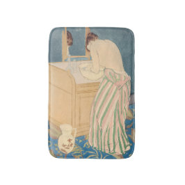 Mary Cassatt - Badegewässer für Frauen Badematte