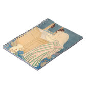 Mary Cassatt - Badegewässer für Frauen Notizblock (Linke Seite)