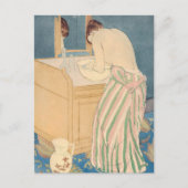 Mary Cassatt - Badegewässer für Frauen Postkarte (Vorderseite)