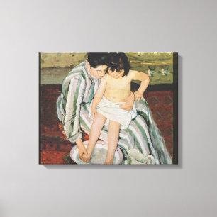 Mary Cassatt Child's Bath Painting Leinwanddruck