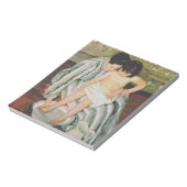 Mary Cassatt Child's Bath Painting Notizblock (Rotiert)