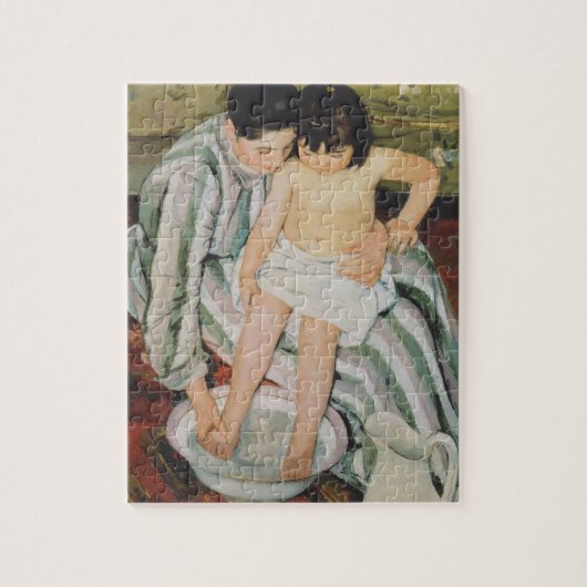 Mary Cassatt Child's Bath Painting Puzzle (Vertikal)