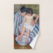Mary Cassatt - Das Kinderbad / das Bad Badhandtuch Set (Handtuch)