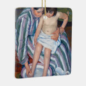 Mary Cassatt - Das Kinderbad / das Bad Keramikornament (Rechts)