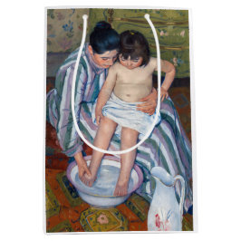 Mary Cassatt - Das Kinderbad / das Bad Mittlere Geschenktüte