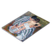 Mary Cassatt - Das Kinderbad / das Bad Notizblock (Linke Seite)