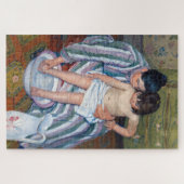 Mary Cassatt - Das Kinderbad / das Bad Puzzle (Horizontal)