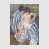 Mary Cassatt - Das Kinderbad / das Bad Seidenpapier