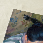 Mary Cassatt - Das Kinderbad / das Bad Strandtuch (Beispiel)