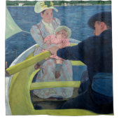 Mary Cassatt - Das Party für Boote Duschvorhang (Vorderseite)
