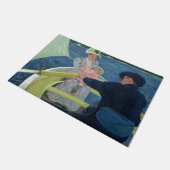 Mary Cassatt - Das Party für Boote Fußmatte (Schrägansicht)