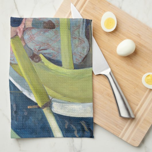 Mary Cassatt - Das Party für Boote Geschirrtuch (Viertel Falte)